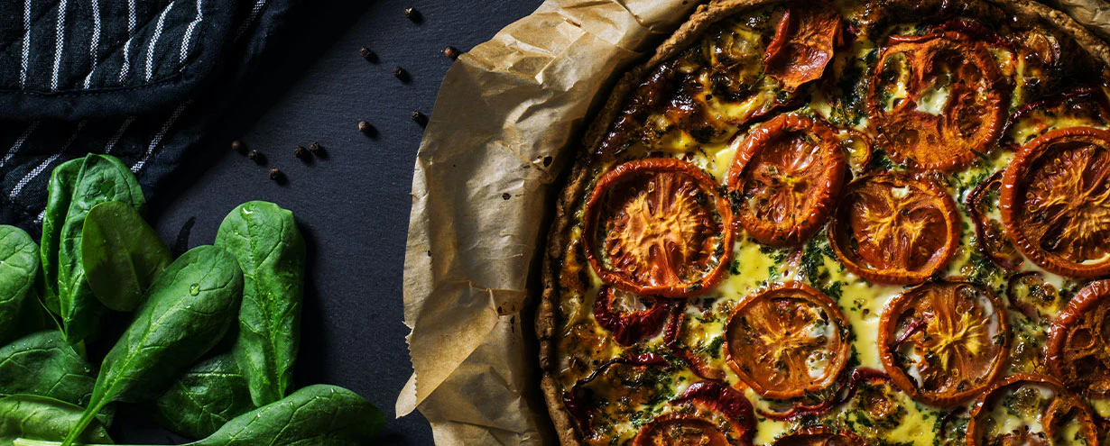 Pizza nấm sò hun khói với Parpika